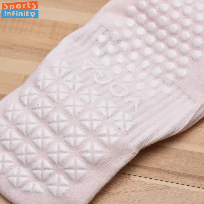 Serviettes pour dames bas bretelles croisées chaussettes de Yoga femmes Ballet danse Fitness chausse