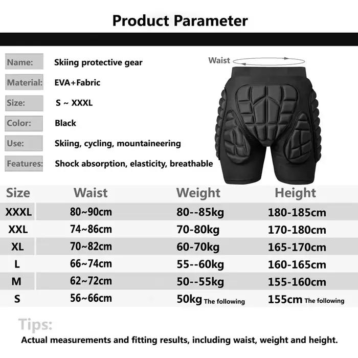 Nouveaux shorts de Ski patinage hanche protecteur Ski Snowboard Shorts équipement de protection Spor