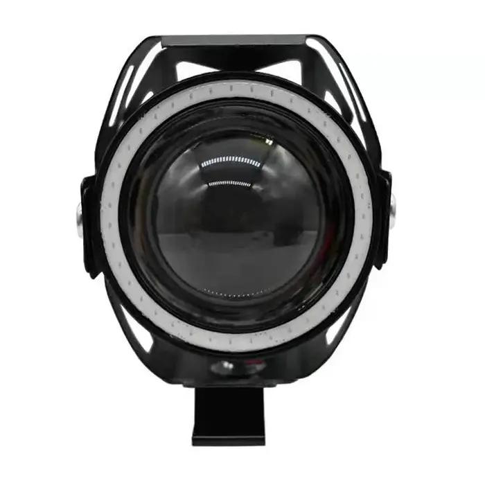 Phare LED étanche pour motos 3000LMW U7, Spot antibrouillard de conduite avec interrupteur