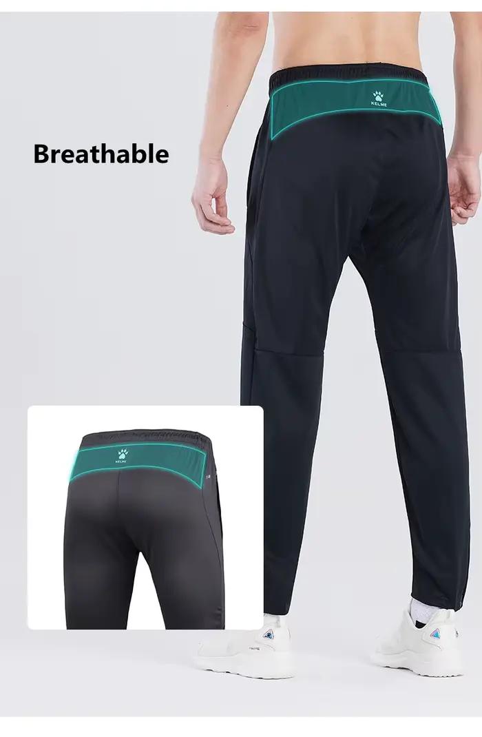 KELME – pantalon de sport Long et chaud pour homme et enfant, épais, rembourré, pour le Jogging, le