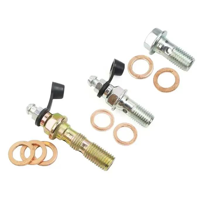 Boulons de frein moto M10 x 1.25 vis de tuyau de frein boulon Banjo vis d'étrier d'embrayage de frei