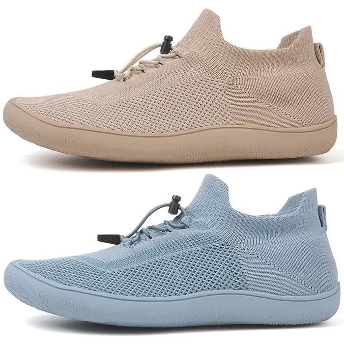Hommes pieds nus chaussures large orteil boîte femmes pieds nus baskets randonnée marche baskets sal
