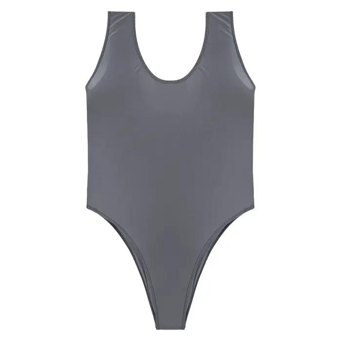 Maillot de bain pour hommes, coupe haute, batterie brillante, sport, entraînement, yoga, danse, pisc