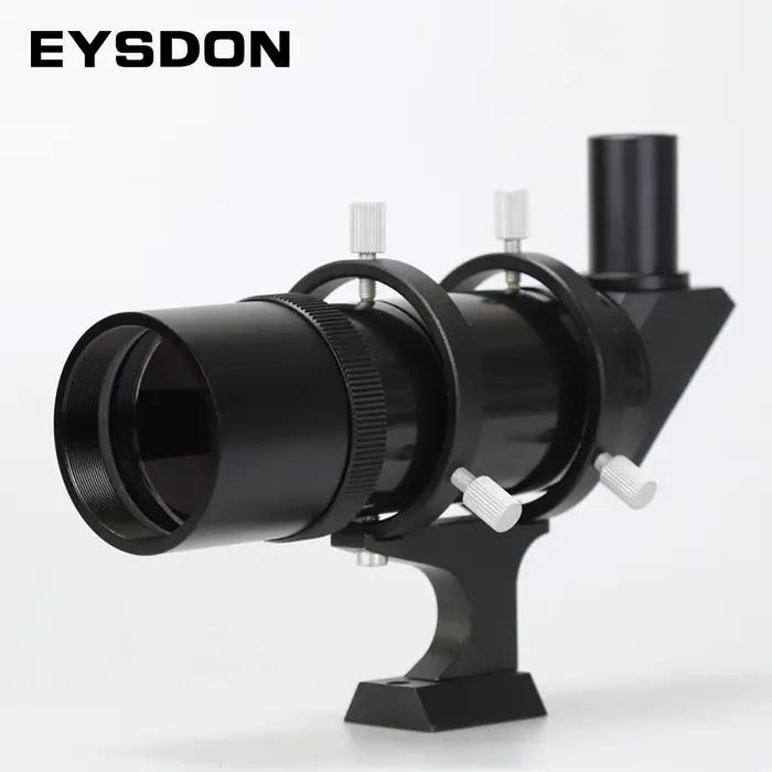 EYSDON 9x50mm portée de recherche d'image correcte à Angle droit OTA avec anneaux de guidage de serr