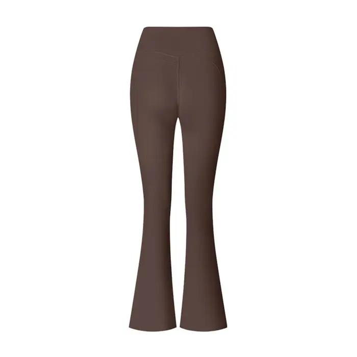 Femmes taille haute Leggings évasés Gym Fitness pantalons de Yoga entraînement course Sport Leggings