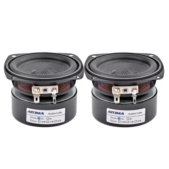 AIYIMA 2 pièces 3 pouces Audio haut-parleurs portables Altavoz Portatil 4 8 Ohm 20 W gamme complète