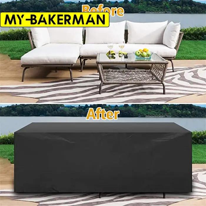 Housses imperméables pour Patio extérieur, 62 tailles, haute qualité, pour meubles, Table, canapé, t