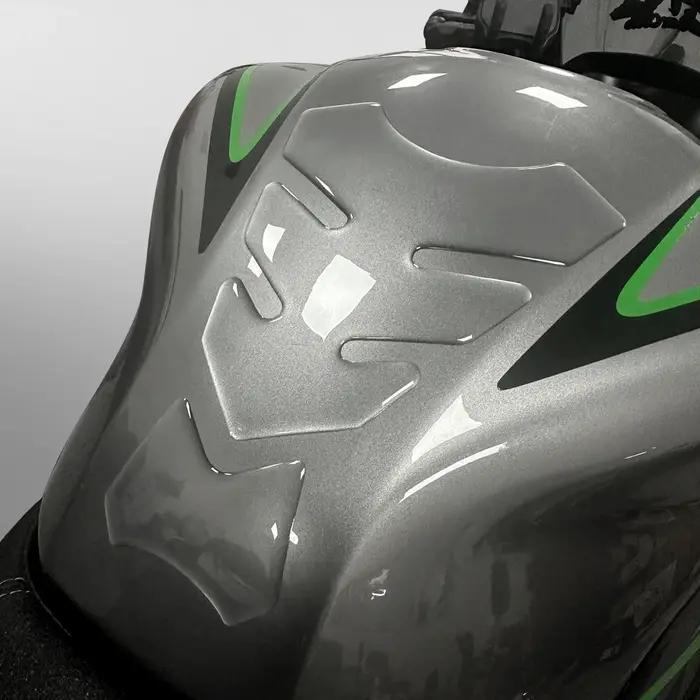 Couvercle de Protection universel transparent en résine 3D pour réservoir de gaz de moto