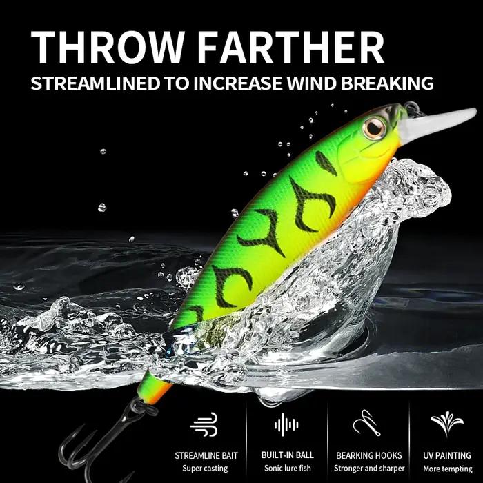 BEARKING Squad Minnow 95mm 14.8g 65mm 6g système de poids en tungstène SP leurres de pêche couleurs