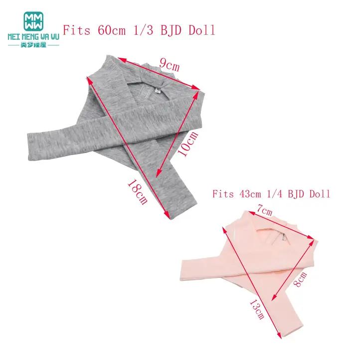 Vêtements de poupée à rotule pour filles, jupes en jean, vestes à la mode, accessoires de jouet, cad
