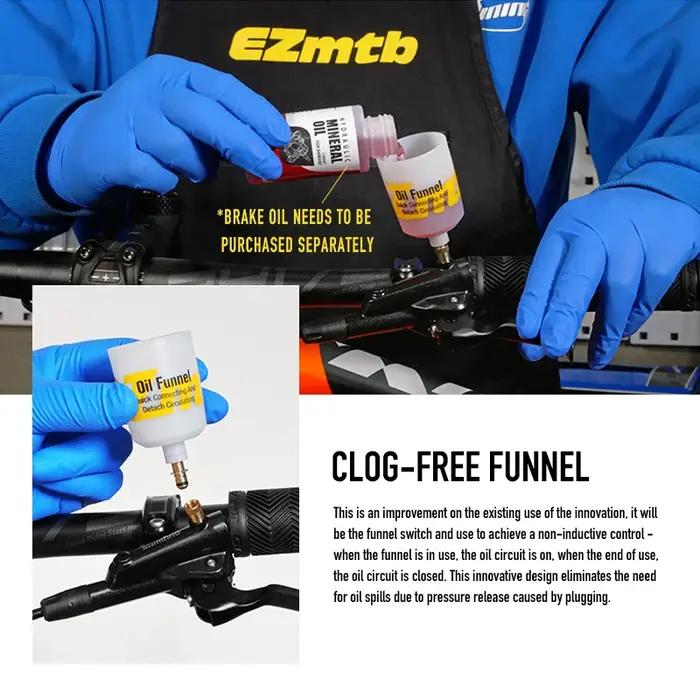EZmtb – disque d'huile de frein à disque de vélo, changement d'huile et outil d'injection, entretien
