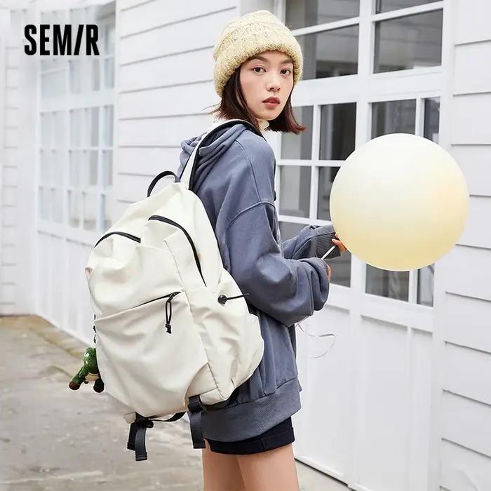 SEMIR-Sac à Dos observateur de Voyage pour Homme et Femme, Cartable de Grande Capacité pour Ordinate
