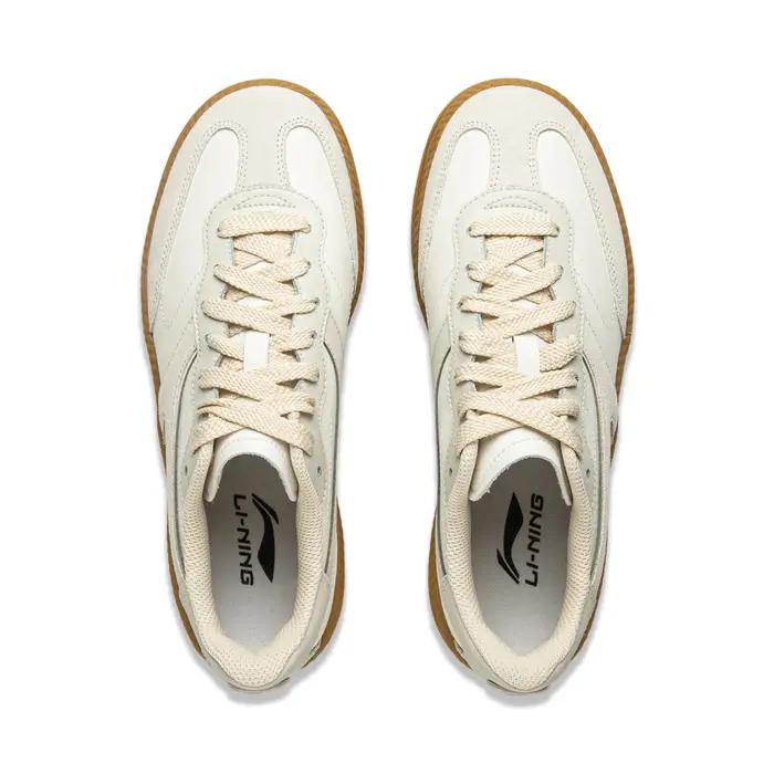 Li-Ning Chaussures de style de vie LN IVY pour femmes, confortables, rétro, élégantes, classiques, d
