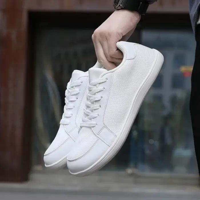 Chaussures Décontractées Bout Large Homme Femme - Semelle Souple Antidérapante pour Marche Confortable