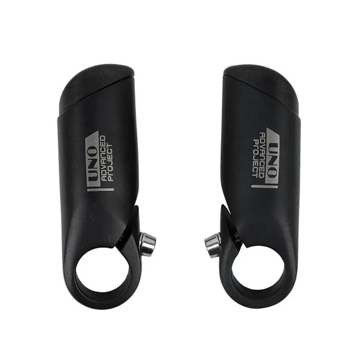 Guidon de vélo de montagne en alliage d'aluminium UNO, klaxon de conduite auxiliaire, extrémités de