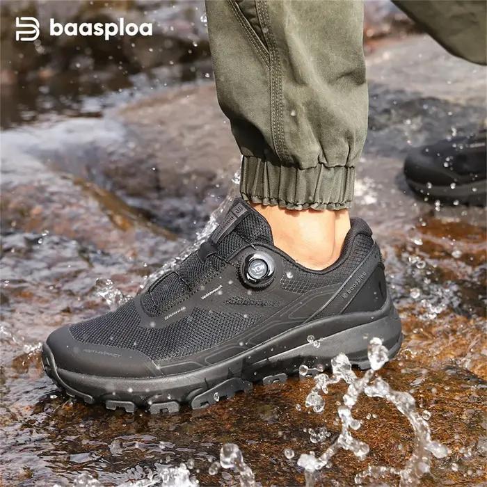 Chaussures randonnée homme Baasploa en maille respirante antidérapantes confortables