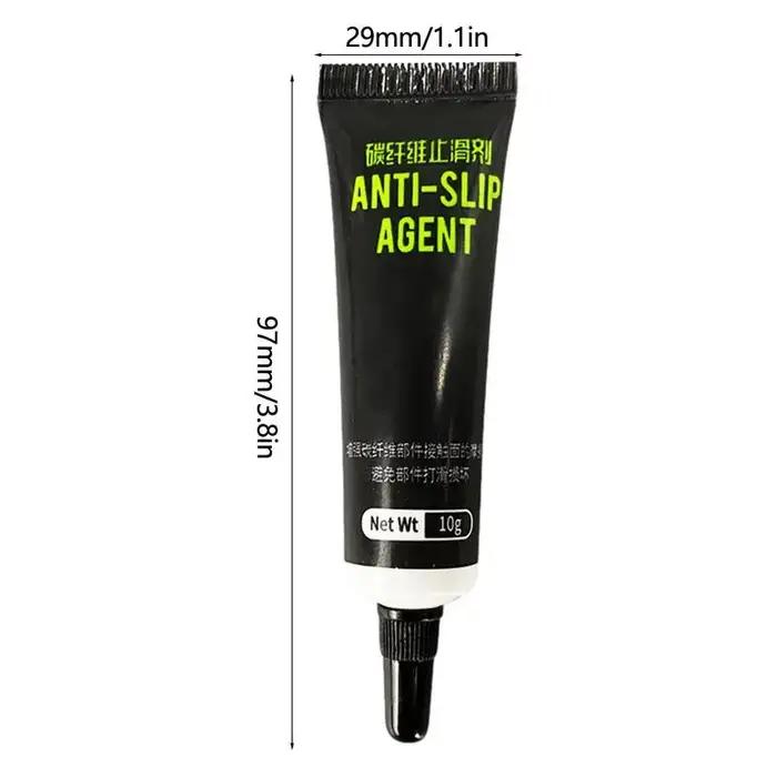 Agent Antidérapant en Fibre de Carbone 10G, pour Tige de Selle, Guidon, Cadre, Tige, Protection des