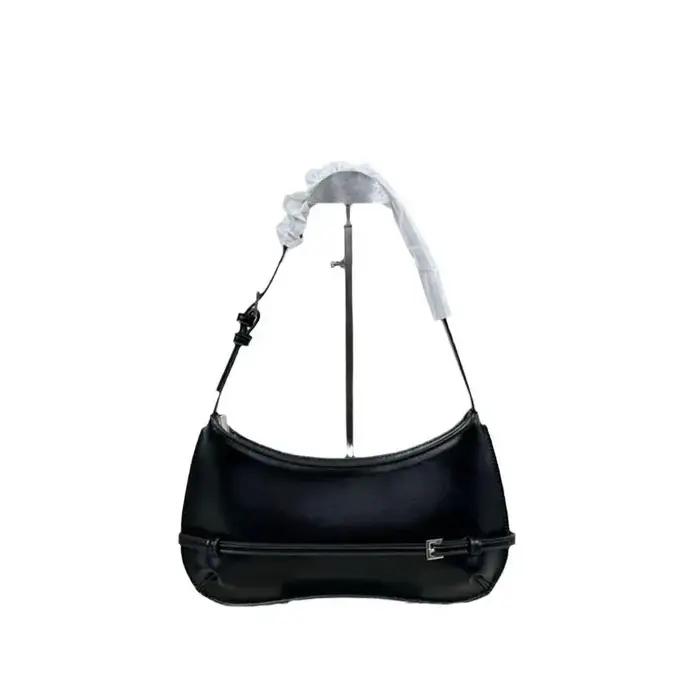 Sac baguette rétro de créateur pour femme, nouveau sac à bandoulière tendance, sac sous le bras haut