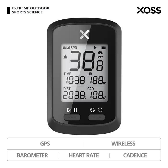 XOSS G/G Plus GPS ordinateur de vélo sans fil étanche compteur de vitesse de cyclisme ANT + ordinate