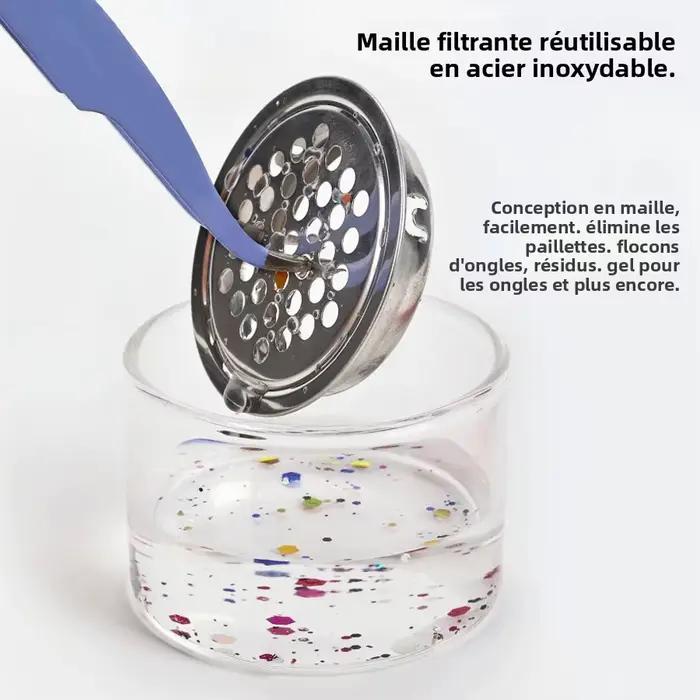 Filtre à mailles de verre Transparent