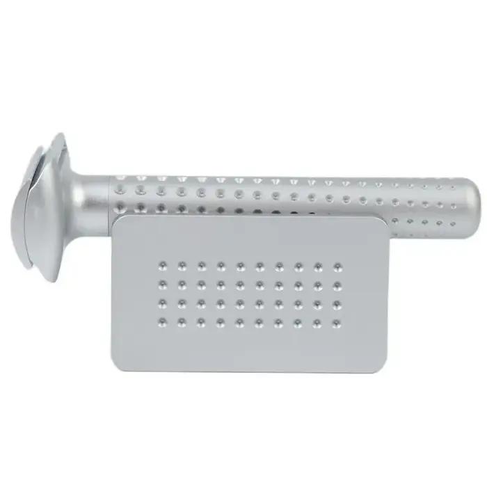 Yaqi Sputnik – rasoir de sécurité et support en aluminium pour hommes, avec écart de lame de 1.25mm,