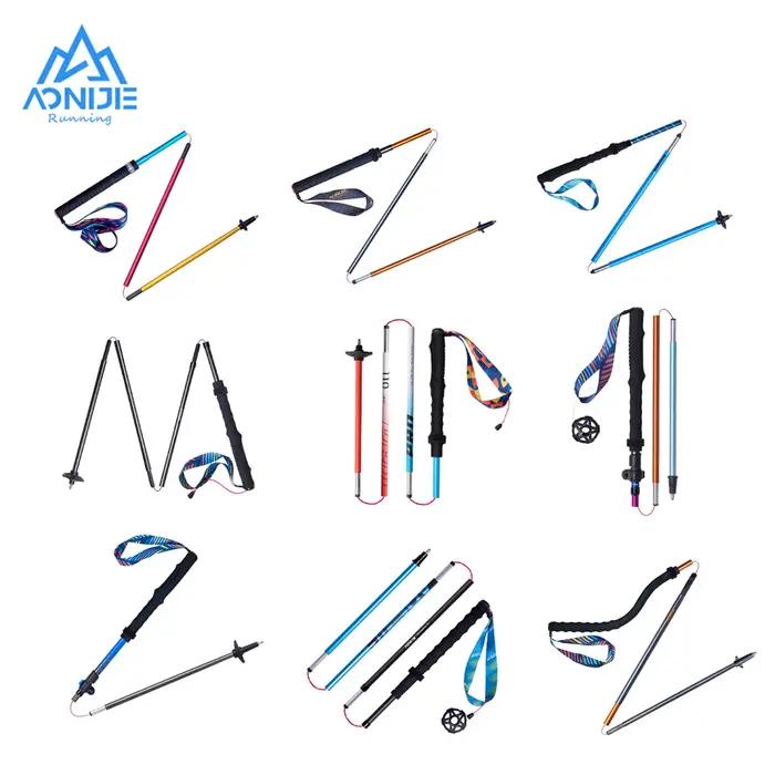 AONIJIE-Bâtons de Randonnée et de Trekking pour Camping en Plein Air, Bâtons de Marche Estivaux, 110
