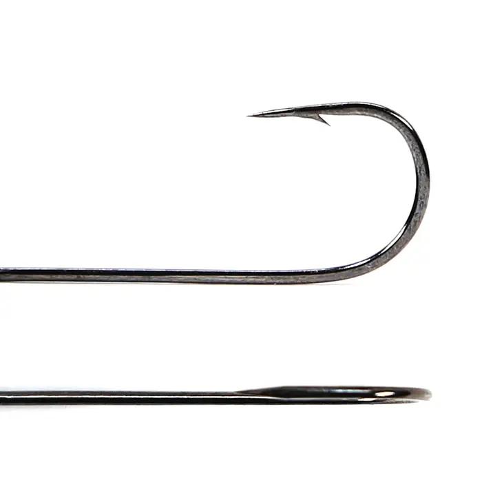 PEAK 20 pcs/lot grands yeux anneau pêche doux ver crochets haute teneur en carbone en acier large Su