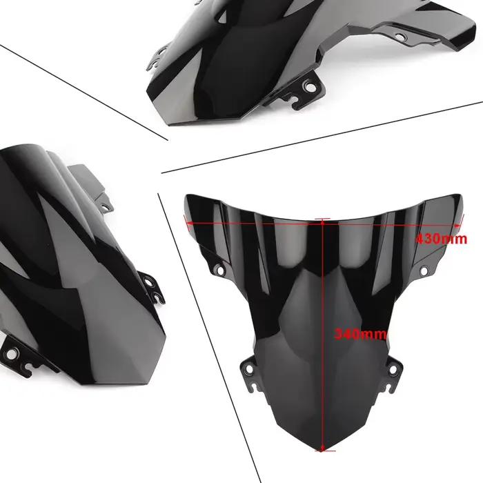 Écran de moto Double bulle pare-brise déflecteur protecteur pare-brise pour BMW S1000RR S 1000 RR 20