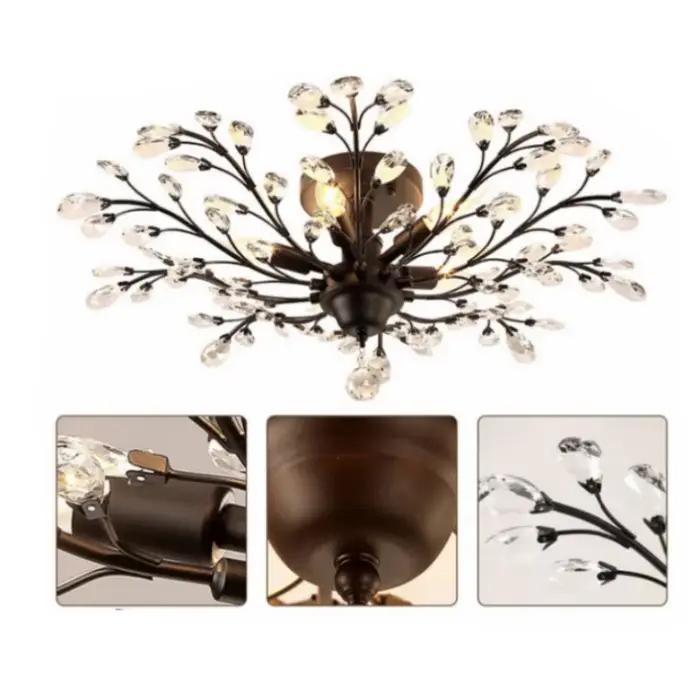 Plafonnier en Clip au Design Moderne, Luminaire Décoratif de Plafond, Idéal pour un Placard, un Coul