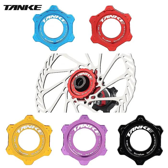 TANKE – serrure centrale de moyeu de vélo vers adaptateur à 6 trous, Conversion de verrouillage cent