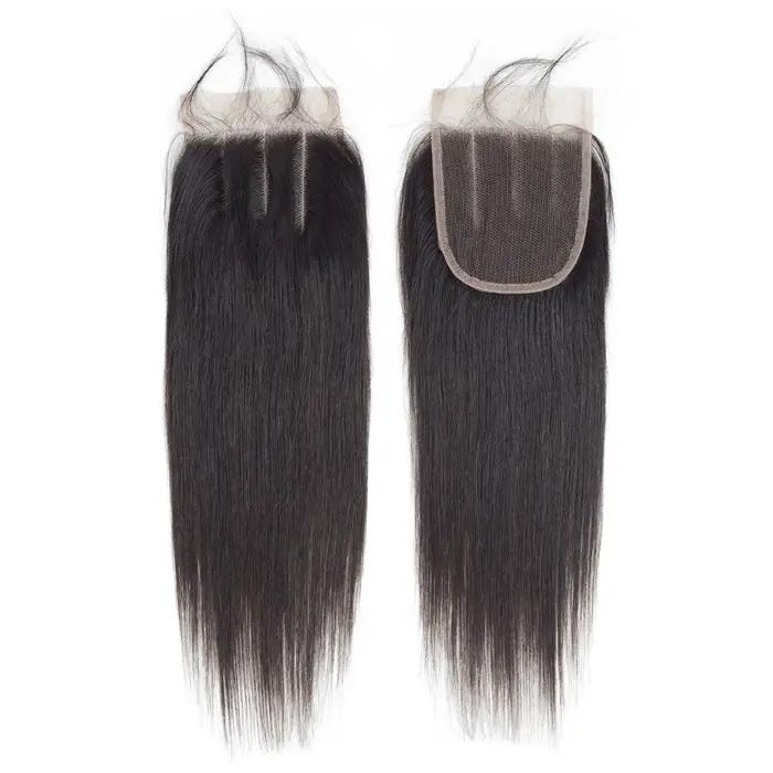 13x4 cheveux humains dentelle frontale seulement dentelle transparente 4x4 6x6 5x5 fermeture de dent