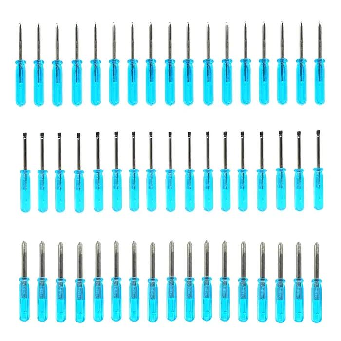 Mini tournevis à tête transversale fendue à lame plate 3.0/2.0mm, petit tournevis pour téléphone por