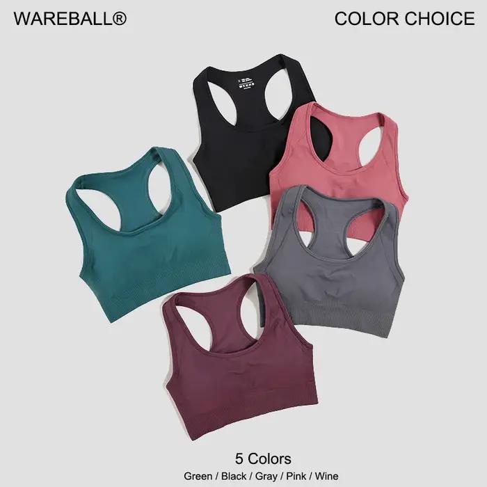 Soutien-gorge push-up rembourré femme sport yoga gym fitness entraînement
