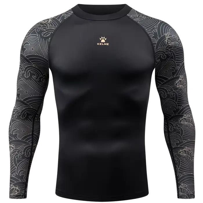 Tenue de gardien de but Kelme Loong 2024 manches longues pour hommes style rétro design sportif pour football et fitness