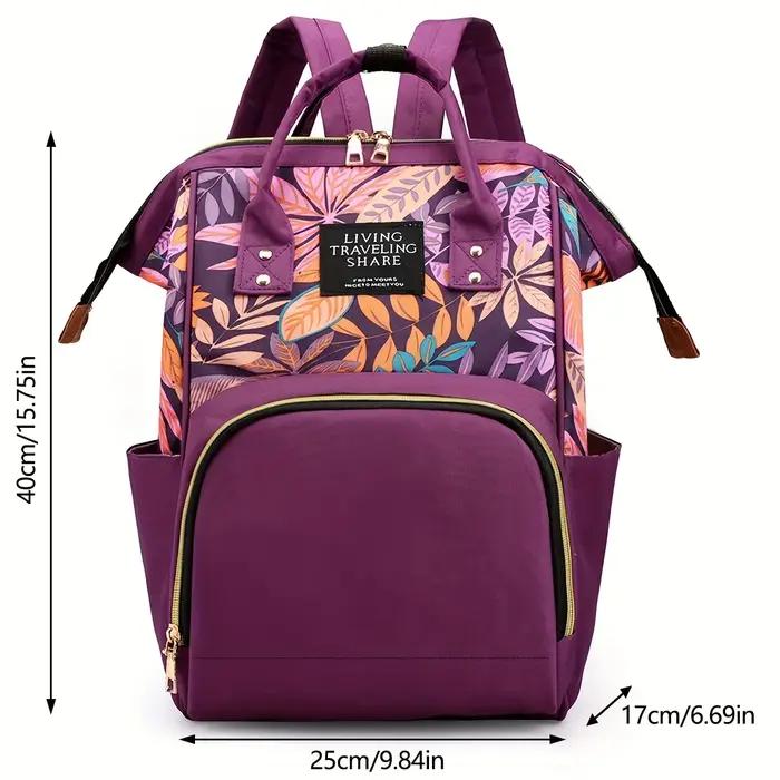 Sac à dos à la mode pour femmes, grande capacité pour voyager, sac de maman élégant, robuste, facile