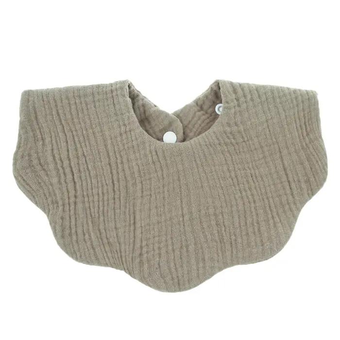 Bavoirs en coton doux pour bébé, 1 pièce, couleur unie, bavoirs pour nouveau-né, Bandana, écharpe po