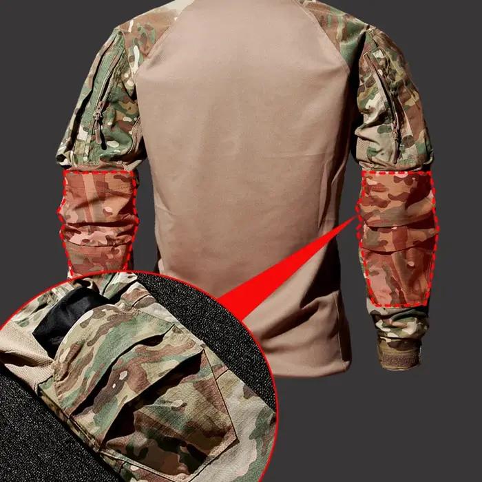 Costume de travail pour hommes vêtements dextérieur tshirt pantalon manches longues durables pour chasse camping activités en plein air