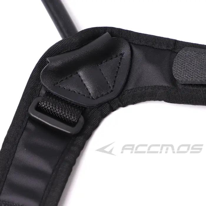 1 pièce Pince de tir à l'arc réglable avec sangle de poignet en cuir pour déclencheur de tir à l'arc