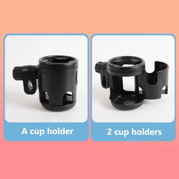 Poussette bébé 2 en 1, porte-gobelet rotatif, tasse d'eau de vélo, Double porte-bouteille pour landa