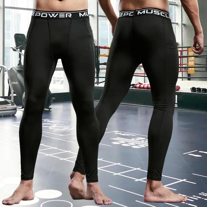 Pantalon de survêtement compression homme - Collant sport fitness course ajustement sec