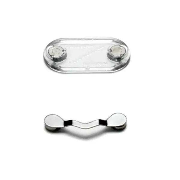 Porte-lunettes magnétique garder les lunettes supports de lunettes magnétiques sûrs Badge d'identifi