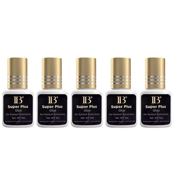 5 bouteilles Corée IB Ibeauty Super Plus de Colle Pour Extensions De Cils D'origine 5ml Colle Noire
