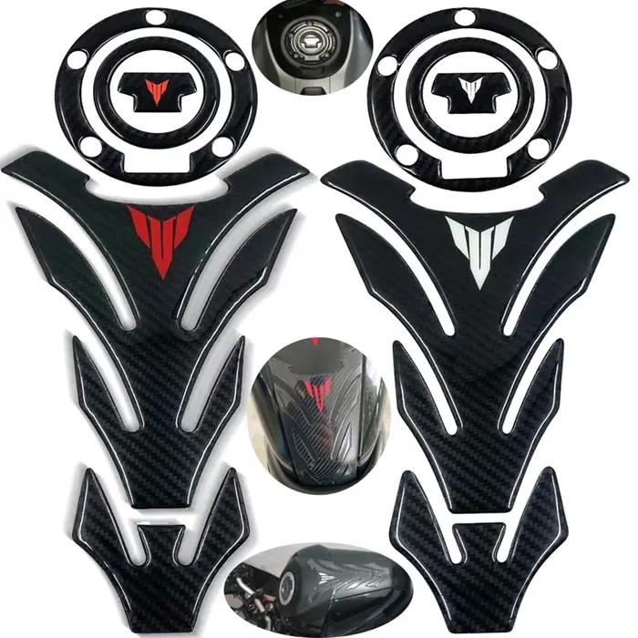 Pour Yamaha trucs MT-07 MT-09 MT07 MT09 FZ-07 FZ-09 3D réservoir de carburant autocollant couverture