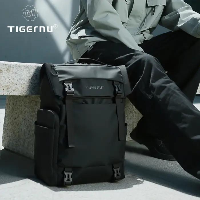 Tigernu voyage sac à dos mâle TPU sac à dos étanche hommes sacs extensible hommes sac à dos sacs d'a