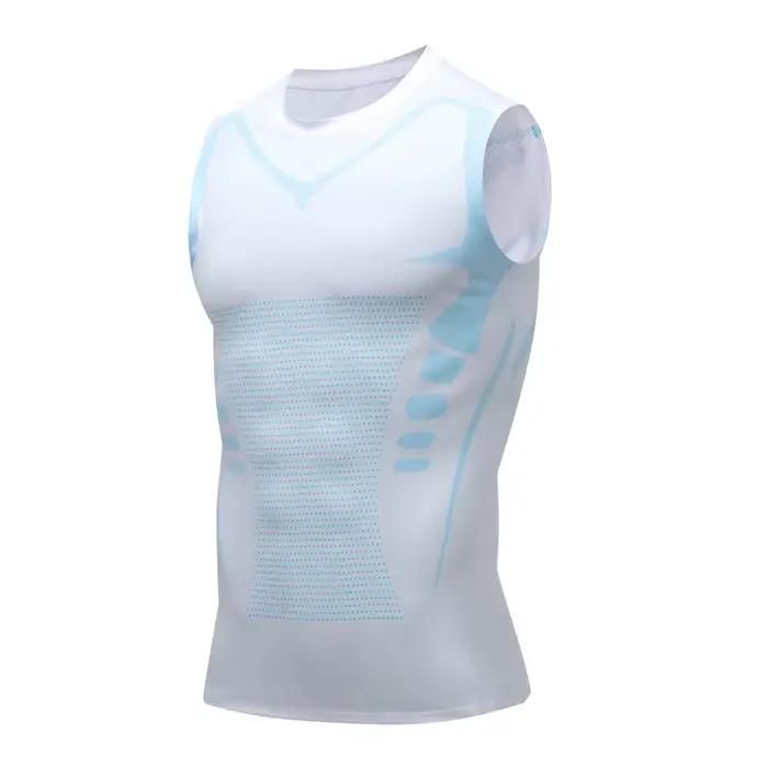 Débardeur compression homme musculation fitness - Haut sans manches séchage rapide gym
