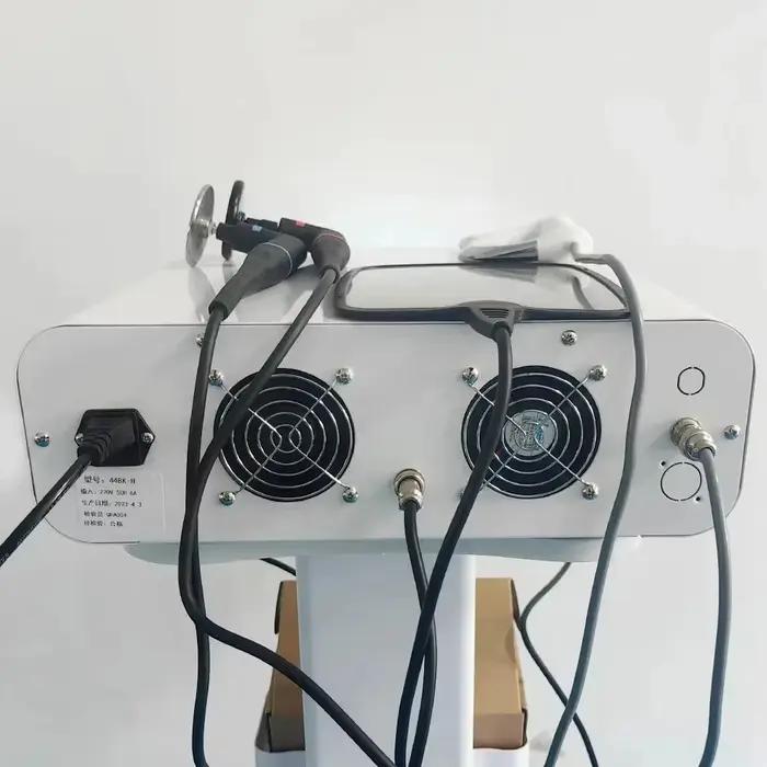 448Khz Tecar CET RET JDM soulagement de la douleur Machine de physiothérapie diatermie corps façonna