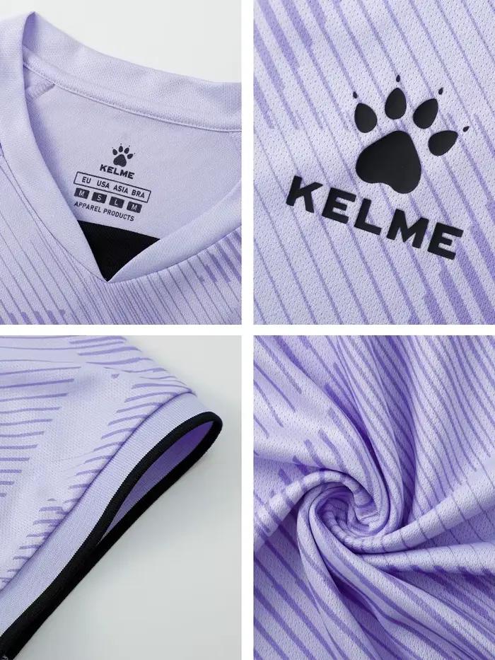 KELME sport T-shirt football entraînement ensemble à manches courtes décontracté en plein air course