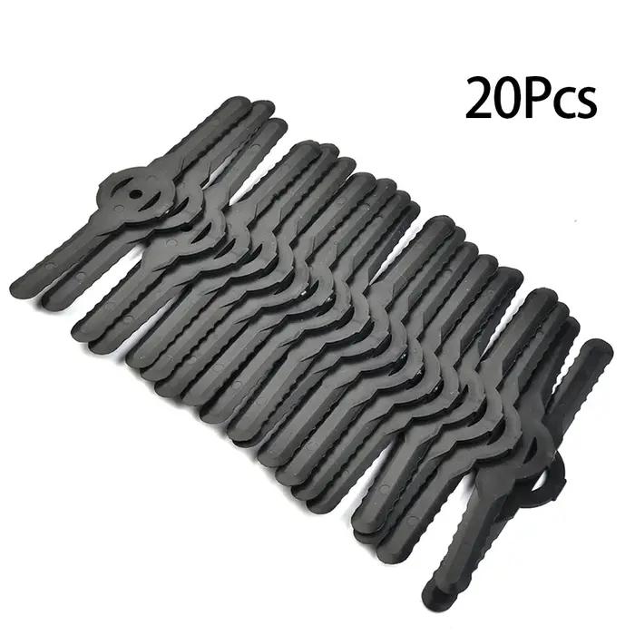 Lames de coupe en plastique pour coupe gazon électrique sans fil, outil de coupe-herbe, outil de jar