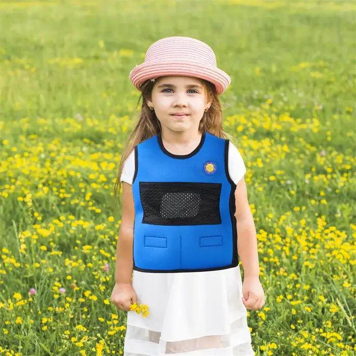 Gilet lesté sensoriel pour enfants et adultes - Compression thérapeutique pour troubles de l'humeur