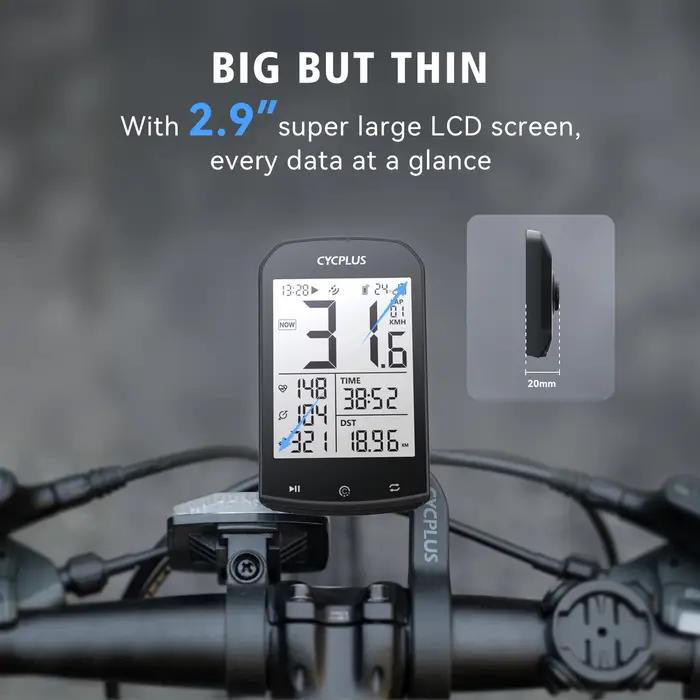 GPS Vélo Ordinateur Sans Fil CYCPLUS M1 Étanche Compteur De Vitesse Odomètre ANT + Bluetooth5.0 Vélo